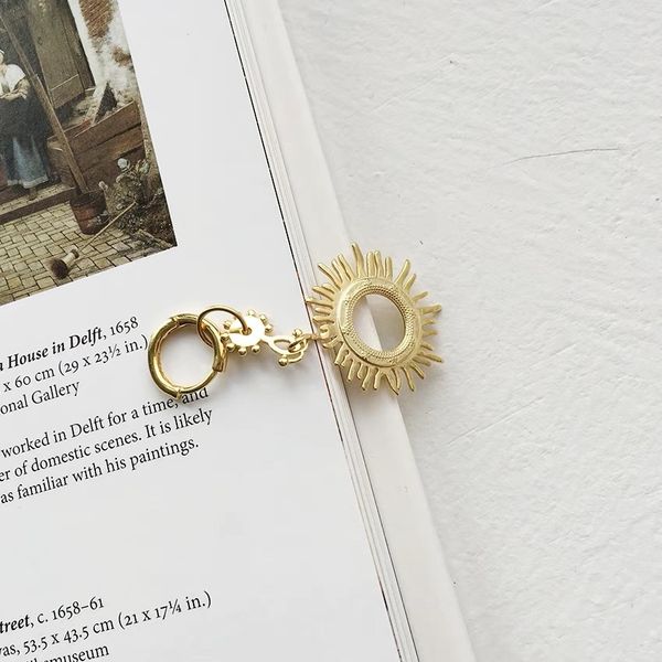 

925 sterling silver earrings personality trend sun god big earrings exaggerated fashion temperament female silver ear jewelry