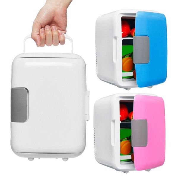 

dual-use 4l home car use refrigerators ultra quiet low noise car mini refrigerators er cooling heating box fridge new