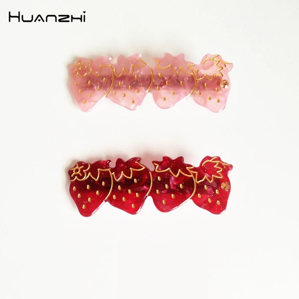 

hz 2019 new japan acetate hair clip sweet strawberry hairgrip lovely lolita barrette hairpin hair accessories for women girl