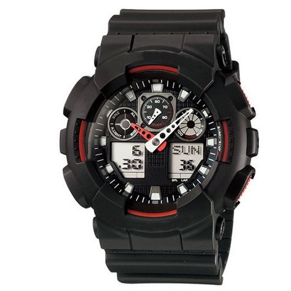 

Новые Мужчины Спортивные часы водонепроницаемые наручные часы шок Цифровые часы