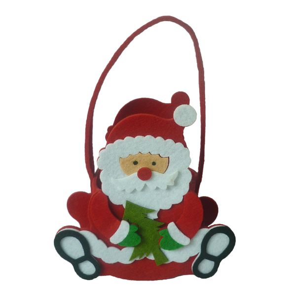 

christmas candy tote bag kids gift pouch snack handbag decor