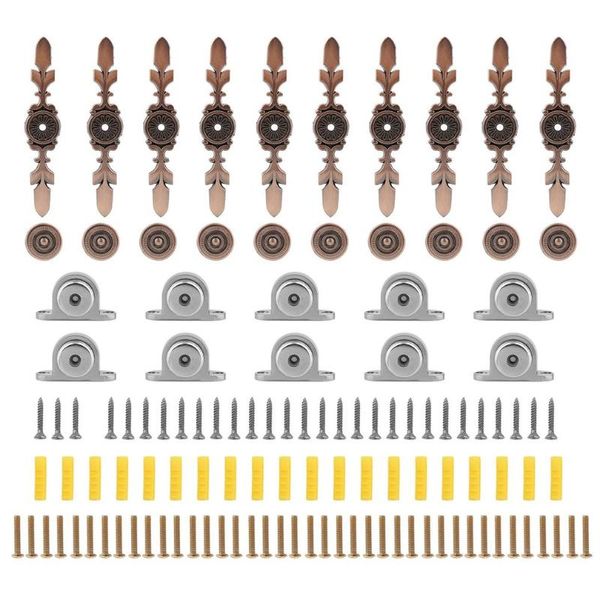 

european style bronze/red bronze cabinet door handle single hole furniture zinc alloy wardrobe handle hardware