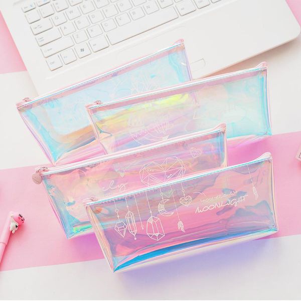 

cute diamond pencil case kawaii pencil pouch creative case for girls gifts back to school office supplies stationery
