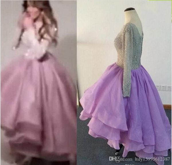 

2019 новые дешевые привет ло пром платья с длинными рукавами vestidos de fiesta серебряные кружева бисером многоуровневая органзы платья для, Black
