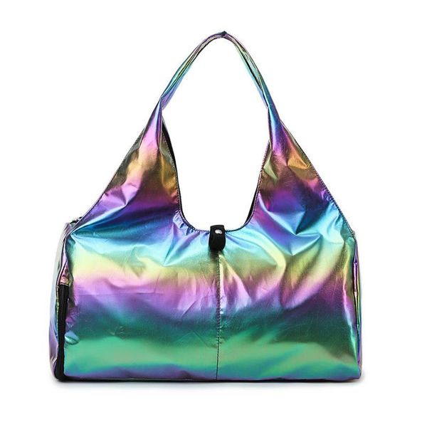 

девушки спорт фитнес-центр сумка для женщин 2020 большой емкости йоги сумки на ремне сумки открытой радуги женщин обучение сумка lgx138