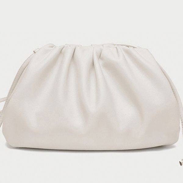 

handbag designer bag new cloud shape women day clutch bag pleated dumpling shoulder messenger bag small cute lady crossbody