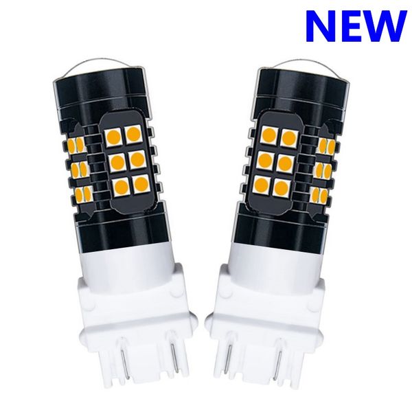 

2pcs t25 3157 3156 3057 3457 4157 3047 p27/7w p27w 1200lm 3030 led car backup reverse lamps daytime running lights turn signal