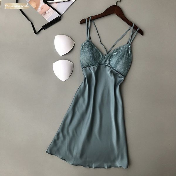 

lace women nightgown ladies lingerie dress sleepwear nightwear satin night lace dress night skirt nighties women for sleepshirts, Black;red