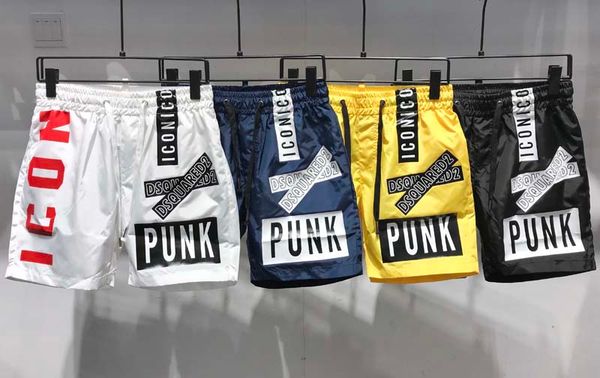 

the first quarter of the 2020 paris catwalk showdesigners letter print board shorts mens summer beach surf shorts pants men swim shorts8985