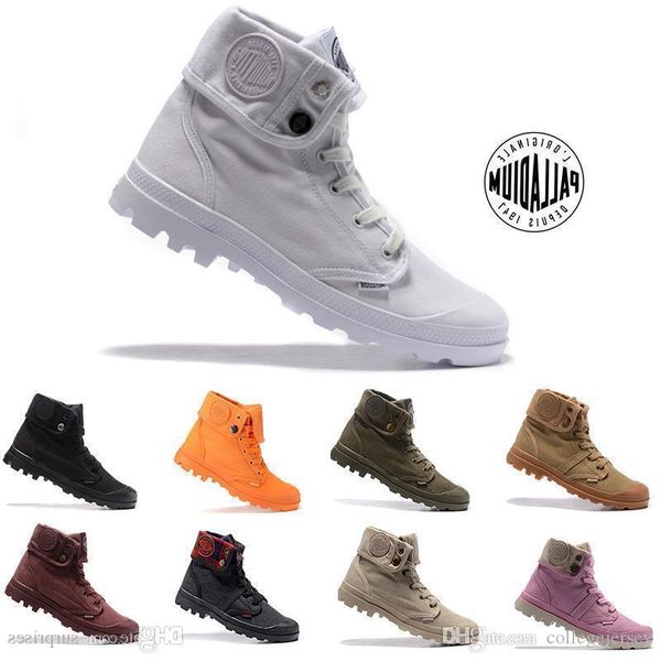 

classic original mens palladium brand boots womens designers sports red white winter sneaker casual trainers luxury ace boots