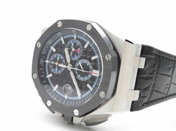 

tt mens basel world ceramic bezel watch jff asia 7750 automatic a3126 automatic movement chronograph 12 oclock second men sport wristwatches, Slivery;brown