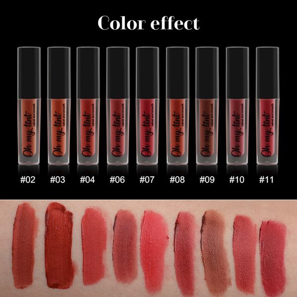 

1 pcs liquid lipstick lip glaze matte long lasting non-stick cup portable for women 88