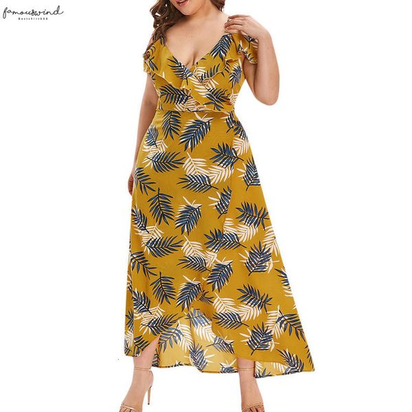 

plus size maxi dress for women v neck sleeveless straps cold bohemian style floral print womens casual dresses beach long dresses, Black;gray