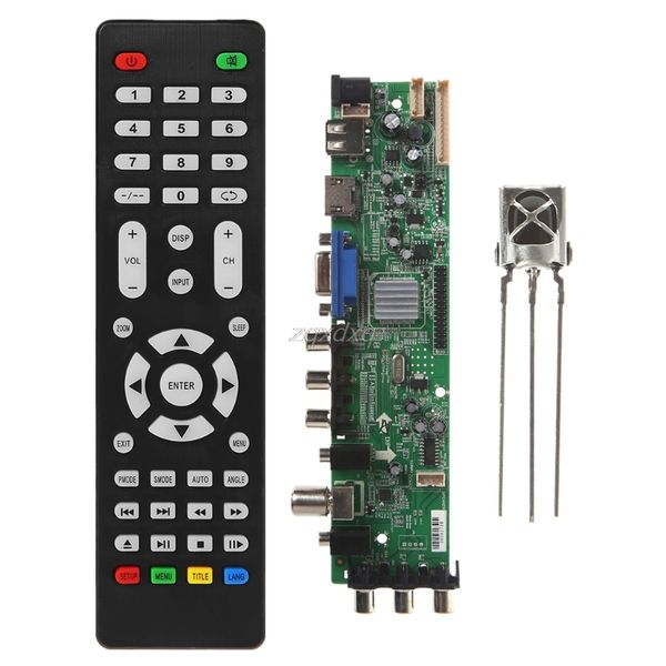 

ram 1g&4g storage msd338stv5.0 wireless network tv driver board kit universal android lcd motherboard 1024m oct30 drop ship