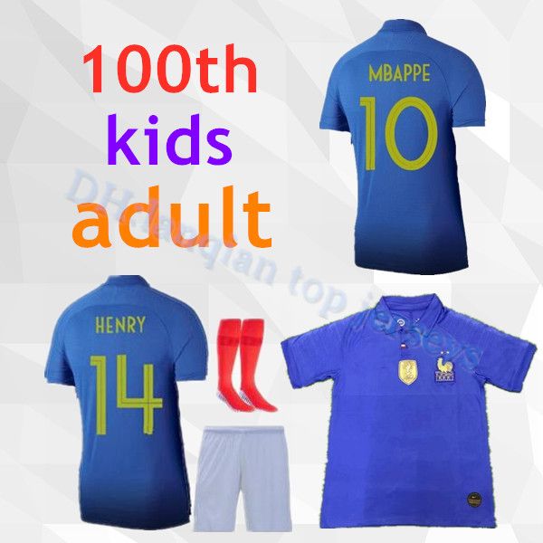

France fff 100 year jer ey kid mbappe centenary jer ey 2019 griezmann centenaire maillot 2019 100th football jer ey et