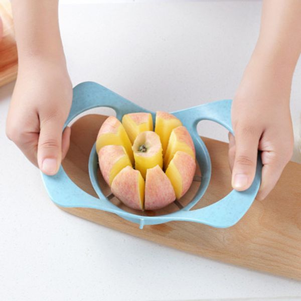 

яблоко фрукты slicer вырезка сердцевины машина овощной измельчитель творческий бытовой пшеничной соломы из нержавеющей стали кухня режущий и