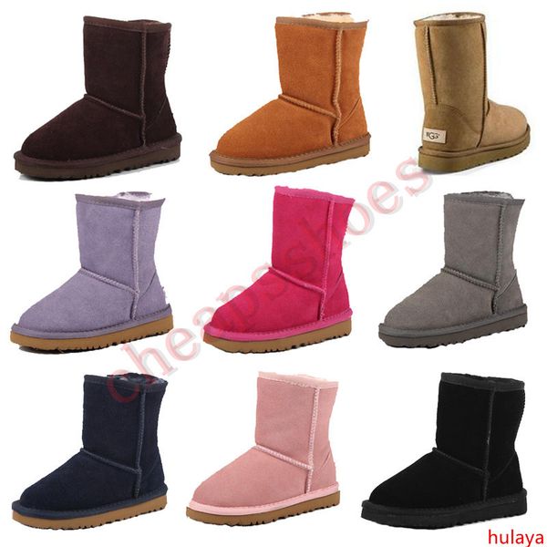 

новые детские снегоступы из натуральной кожи снегоступы для малышей ботинок с бантами детская обувь девушки кроссовки размер 25-35