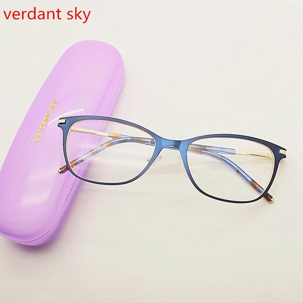 

новый бренд frames мода мужчины cat eye glasses для женщин близорукость optical урожай бизнес eyewear transparent очки óculos, Black