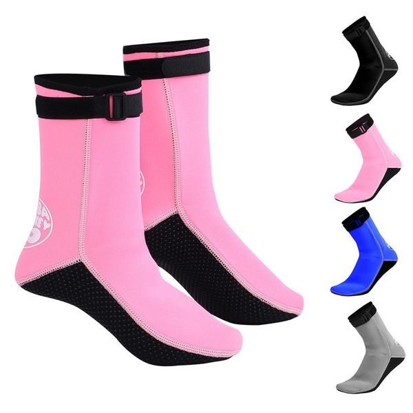 

hisea diving socks anti-skid swimming shoes fins diving 3mm thick keep warm neoprene diving shoes water sport swimming socks