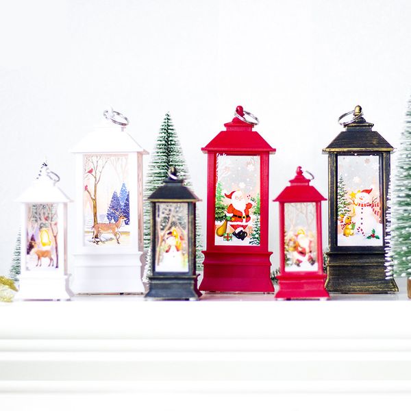 

Новогоднее украшение Подсвечник Кулон Рождество Мини Настольная лампа Декор Укр