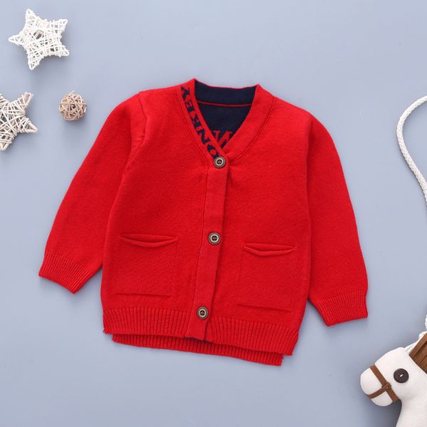 Cute Cartoon Pattern Warm Knitted Baby Sweater Long Sleeve V Neck Infant Baby Cardigan Autumn Winter Sweater 0 12 Months Boy Childrens Cardigans Cute Cartoon Pattern Warm Knitted Baby Sweater Long Sleeve V Neck Infant Baby Cardigan Autumn Winter Sweater 0 12 Months Boy Childrens Cardigans