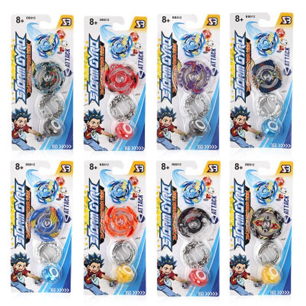 

2019 New Toupie Beyblade Burst Beyblades Metal Fusion with Color Box Gyro Desk Top Game For Children Gift BB812 Without Launcher