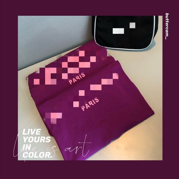 

2020 women's gv grape purple oversize style couple short sleeve 2020 women's t-shirt gv grape purple oversize style couple t-shirt, White