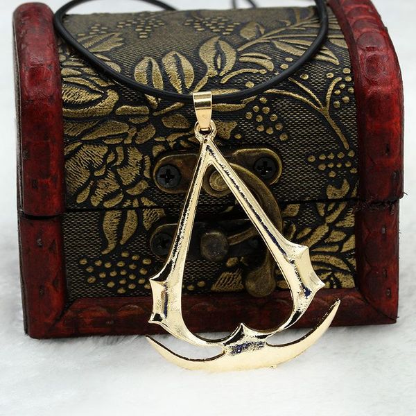 

цепи ожерелье оптовая 2016 assassin's creed jewelry the скрытые лезвия цепи красиво assassins creed изящных ювелирных изделий подвески ожере, Silver