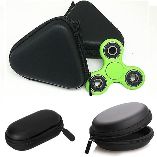 

eva square round fidget spinner toys pouch storage bags bluetooth headset phone cable usb bags case gifts housekeeping organization fa2950