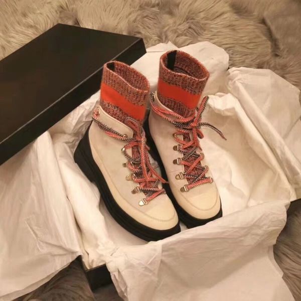 

fashion hit color autumn and winter wild socks boots, designer flying loom locomotive ladies boots, fashion ladies shoes, Black