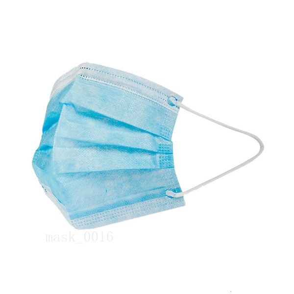 

j6sn завод одноразовые 3 слоя пылезащитный рот pm2. 5 безопасности z 1шт уход за лицом эластичные мужские и женские маски черный синий