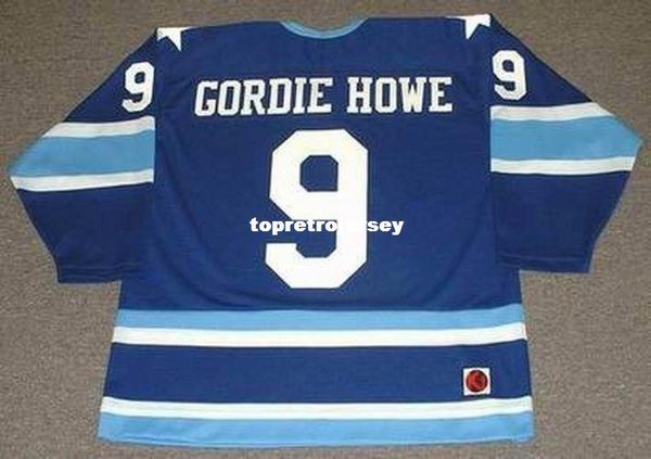 

wholesale mens gordie howe houston aeros 1974 wha vintage retro hockey jersey, Black;red
