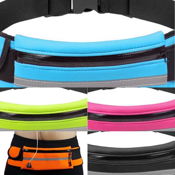 

mobile phone sports outdoor fitness running waterproof anti-theft mobile phone waist bag close-fitting riding kettle waist bag