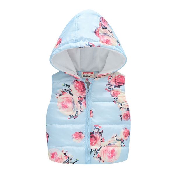 

baby girls vest winter hoodie vest for girls waistcoat kids warm zipper floral cute outerwear boys waistcoat clothes, Camo