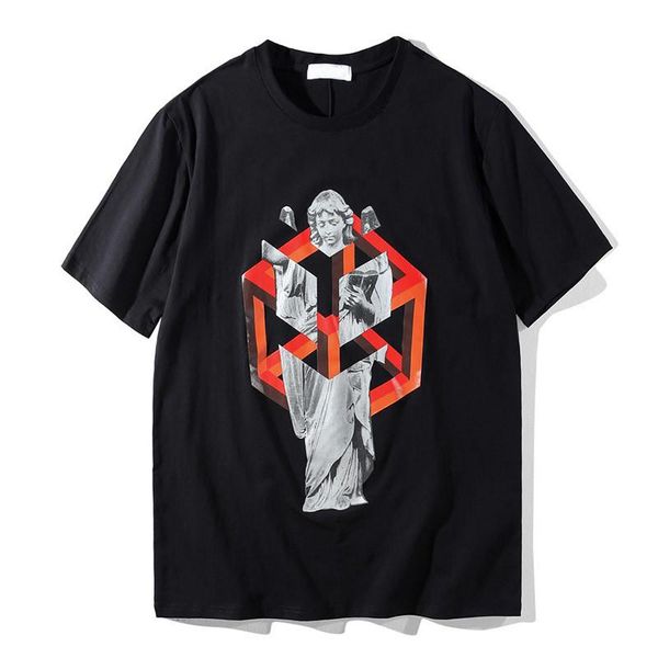 

famous brand mens designer t shirts summer hip hop couples short sleeves cotton men women t shirt, White;black