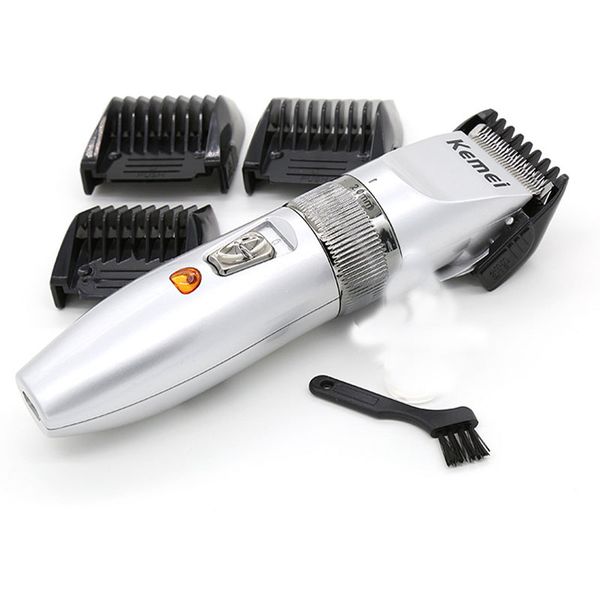 

kemei 27c electric hair trimmer km-27c soft cordless barber clippers cutter rechargeable low noise bwkf ypbff