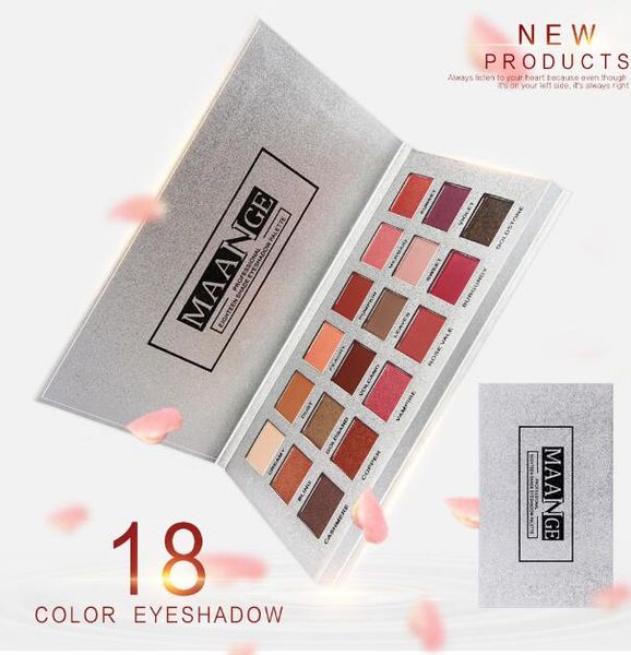 

2018 New Nude Eyeshadow Palette Rose Gold Remastered Rose Gold edition eye shadow texture eyeshadow desert dusk 18 colors