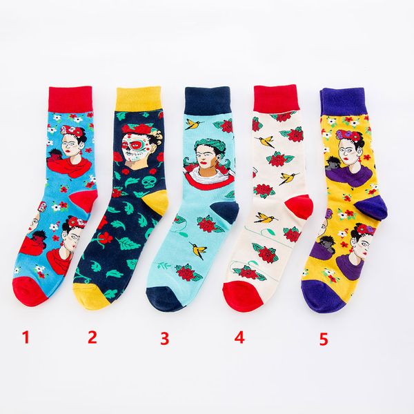 

harajuku happy short socks men's funny avatar combed cotton casual men socks colorful novelty skateboard socks women 18029, Black