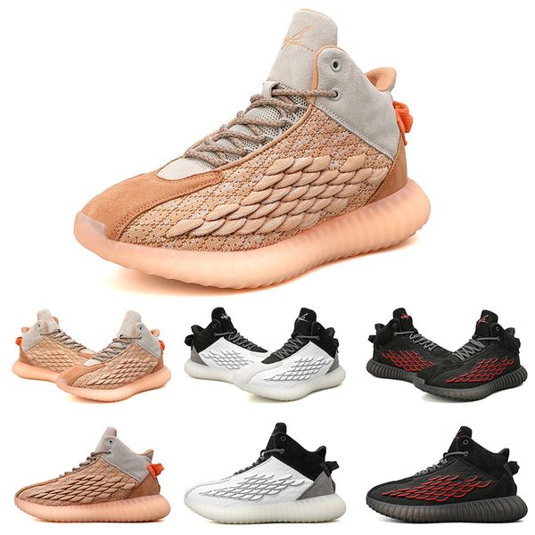 

outdoor sneakers mens womens casual shoes orange white black breathable mesh elastic sports running shoes trainers homemade brand 36-45