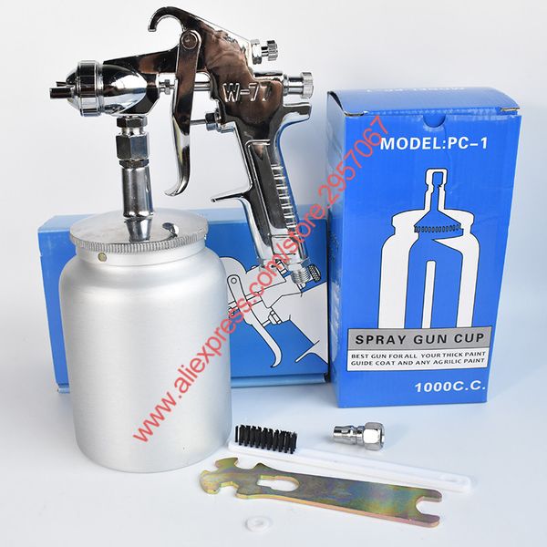 

w-77 pneumatic spray gun 2.0/2.5/3.0mm caliber nozzle car / furniture spraying tool for car diy craft projects / paint sprayer