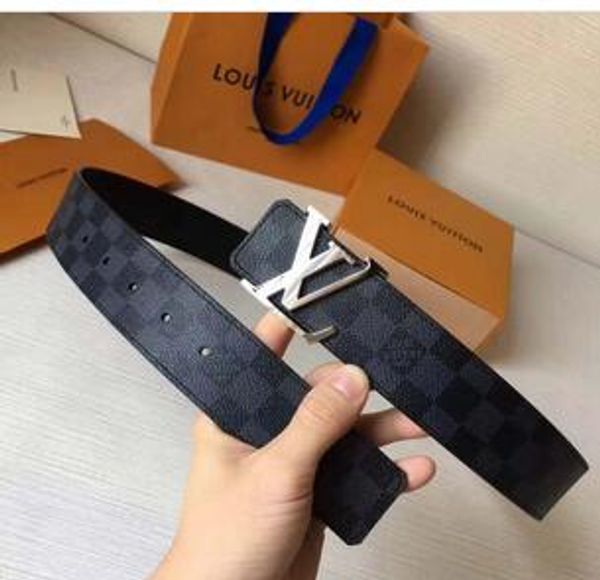 

2019 mknew fashion men belts belts genuine leather belt for men women belts with box, Black;brown