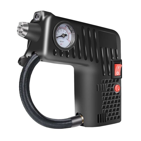 

portable dc 12v tire inflator electric air compressor pump car air pump emergency tool inflator for car motorcycles bicycles
