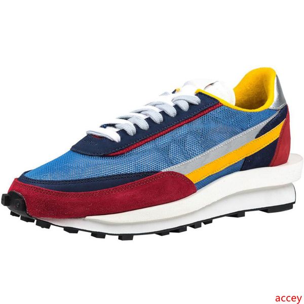 

2019 sacai x ldv waffle daybreak кроссовки кроссовки тренеры мужские кроссовки для женщин модельер дышать рубец s черная спортивная обувь