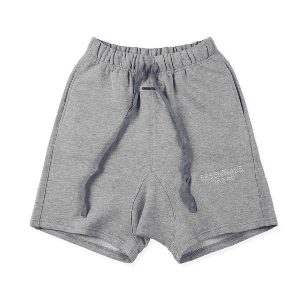 

mens god 20ss shorts fear designer fog essentials 19ss shorts embroidery logo of fear of god ktbub, Black