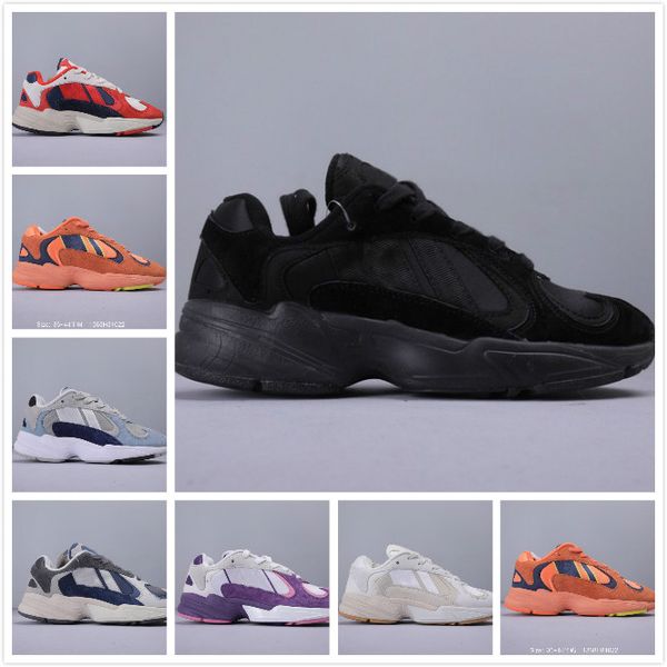

wholsale 2019 lovers kanye originals yung-1 sneakers mens sports running shoes womens fashion designer daddy trainers male west chaussures