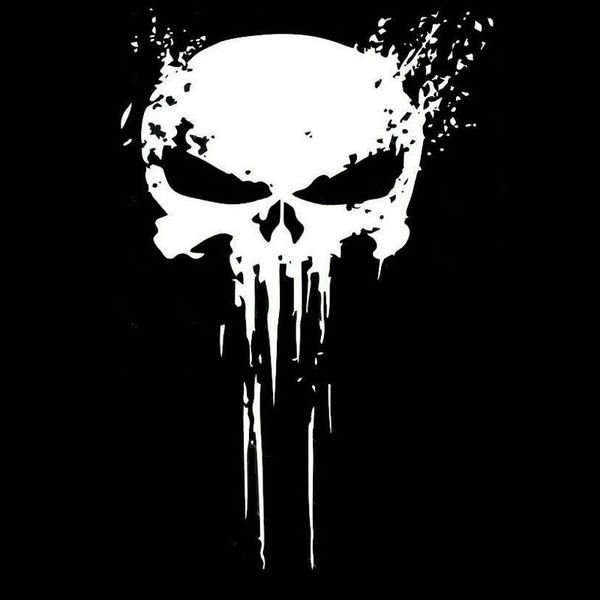 

10cmx15cm skull blood vinyl car decals stickers motorcycles decoration