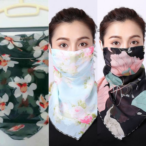 

bqj0c 12cotton and maskswashable reusable face facemask print breathable cloth masks forprotection bylima scarf, Black