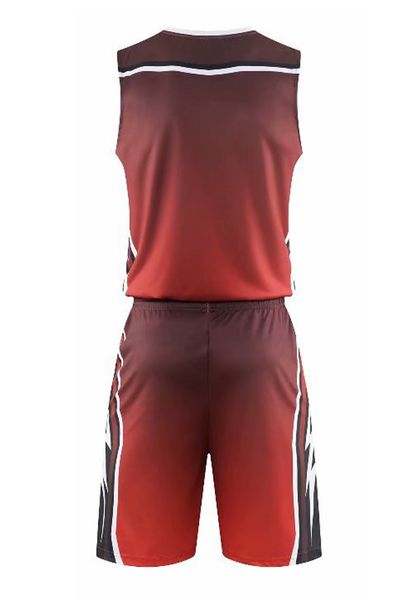 

men blank double-sided basketball team uniforms kits sports clothes tracksuits personality customized basketball sets with shorts 29-22, Blue;black