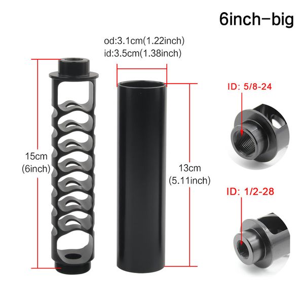 

new spiral 1/2-28 or 5/8-24 or 1/2-20 car fuel filter single core alloy for napa 4003 wix 24003 6inch