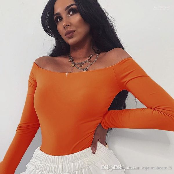 

clothing womens summer designer jumpsuits solid color slash neck long sleeve rompers style fashion female, Black;white